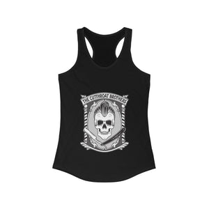 The Cutthroat Brothers Barber Skull Design Women's